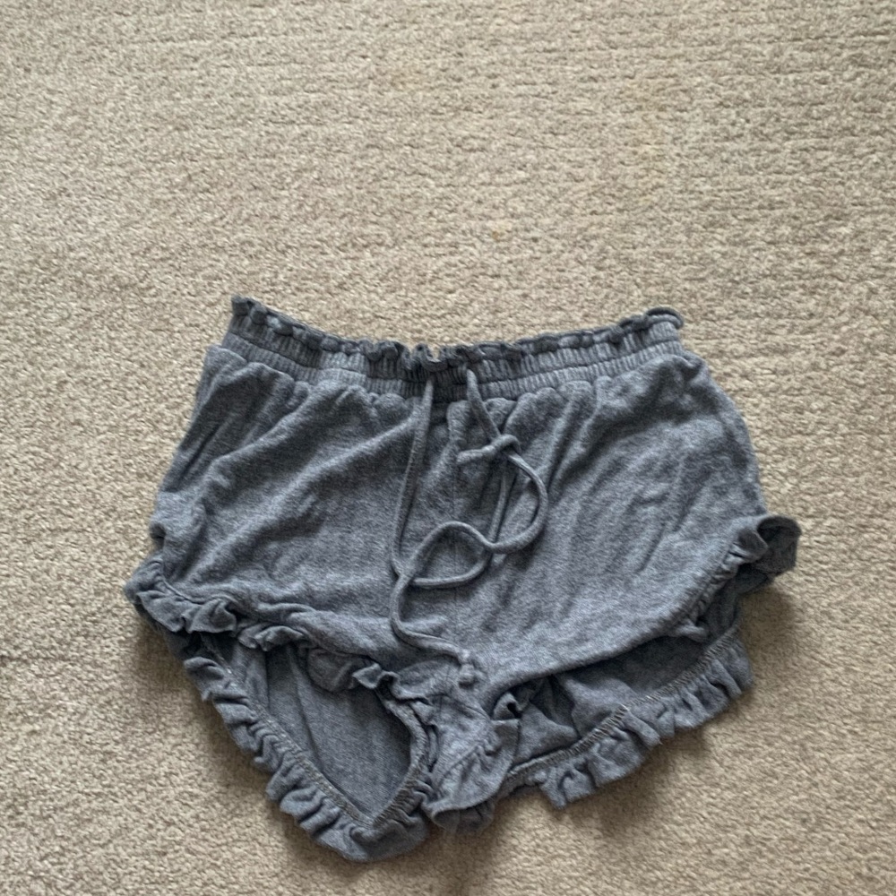 Grey pajama shorts size small
